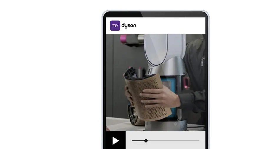 Oczyszczacz powietrza i wentylator z funkcją ogrzewania Dyson Purifier Hot+Cool Autoreact HP7A